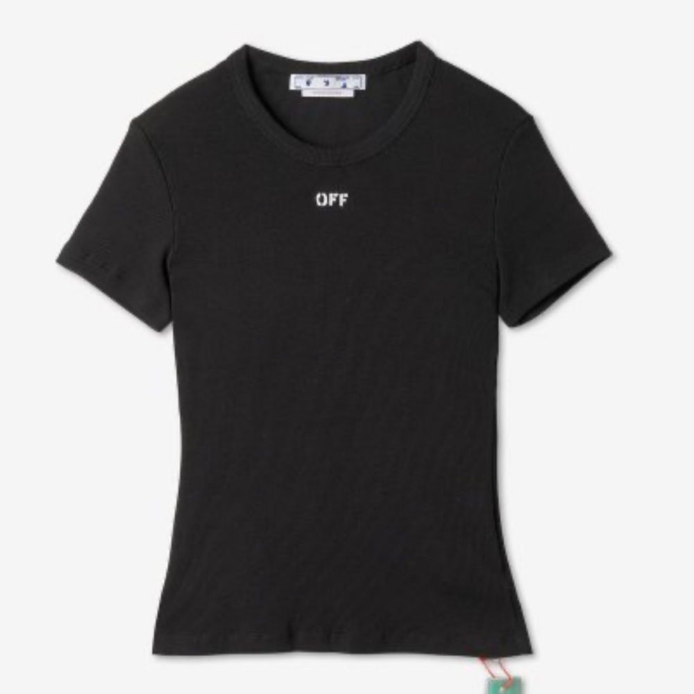 Off White Womens Fitted Tshirt
